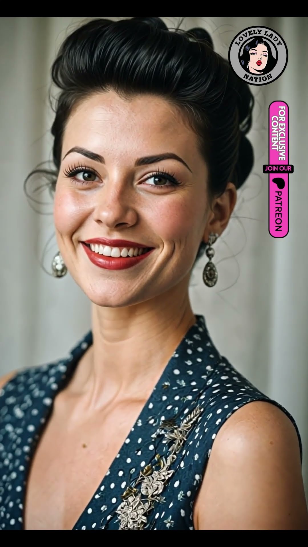 pretty rockabilly portrait - black hair edition vol.3 VIDEO SLIDESHOW